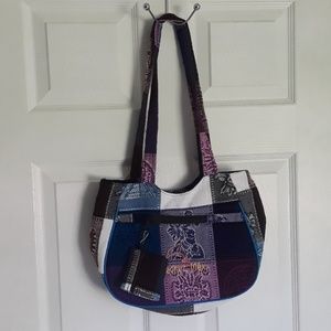 Multi colored purse